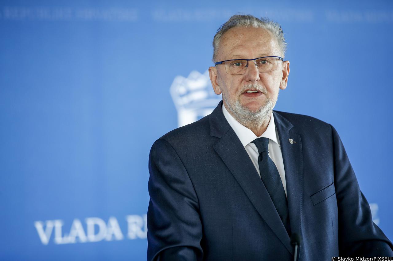 Zagreb: Davor Božinović dao izjavu medijima