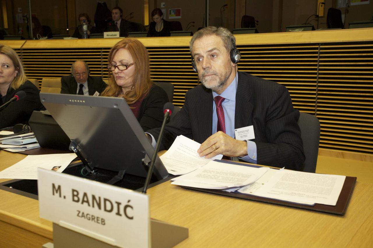 Bandić u Bruxellesu, portal