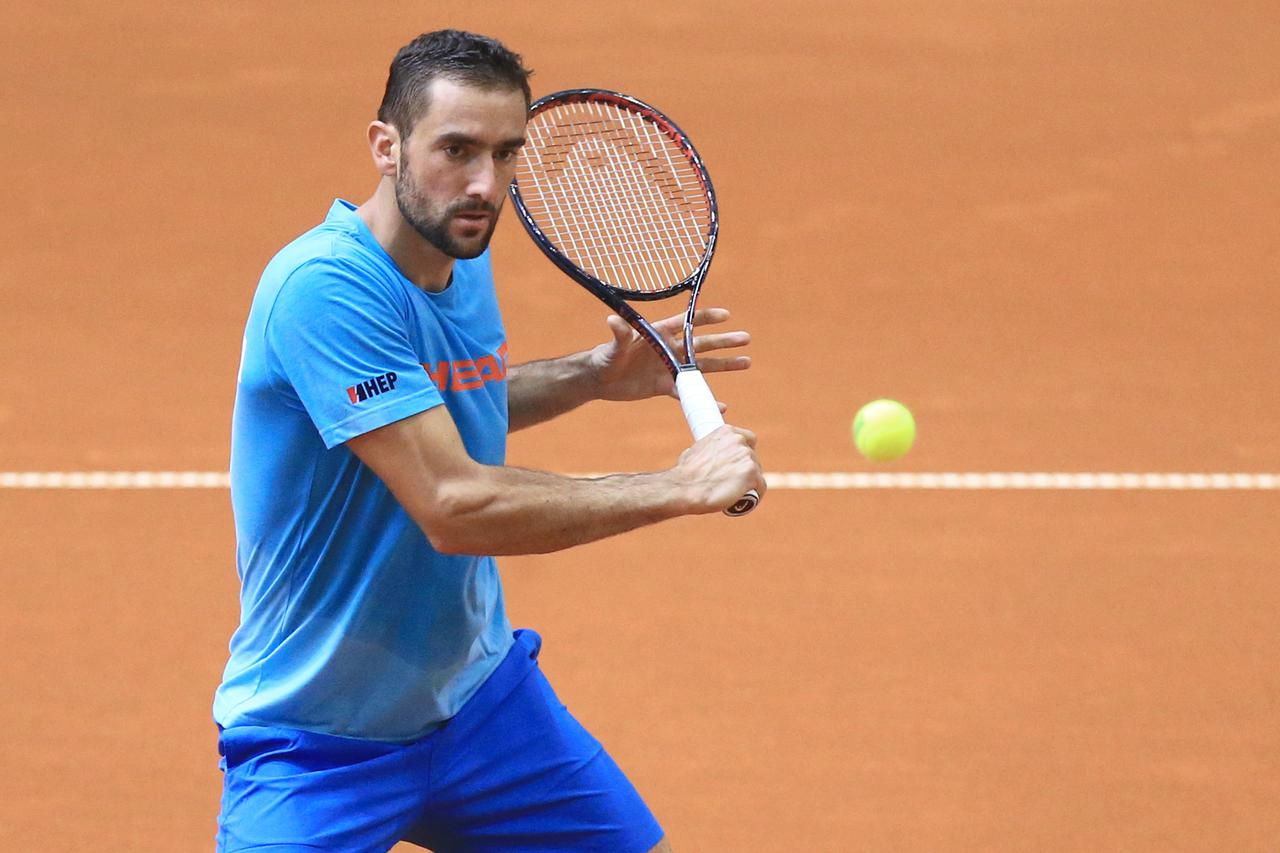 Marin Čilić Trening