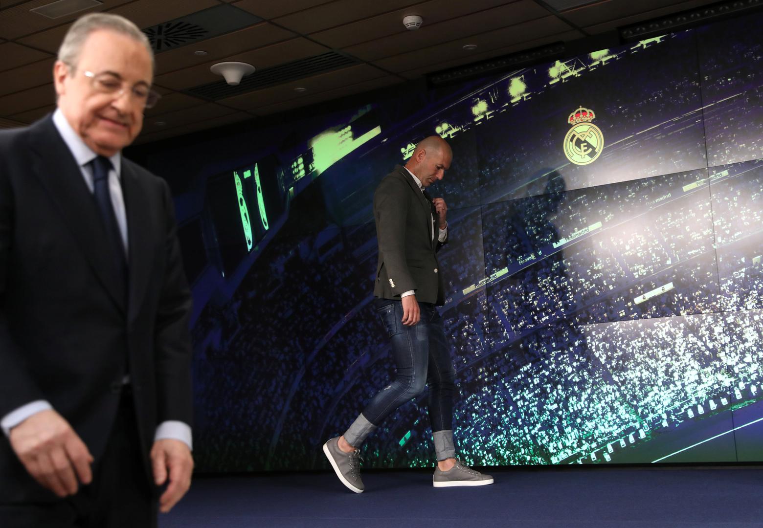 Zidane je došao u zanimljivim hlačama