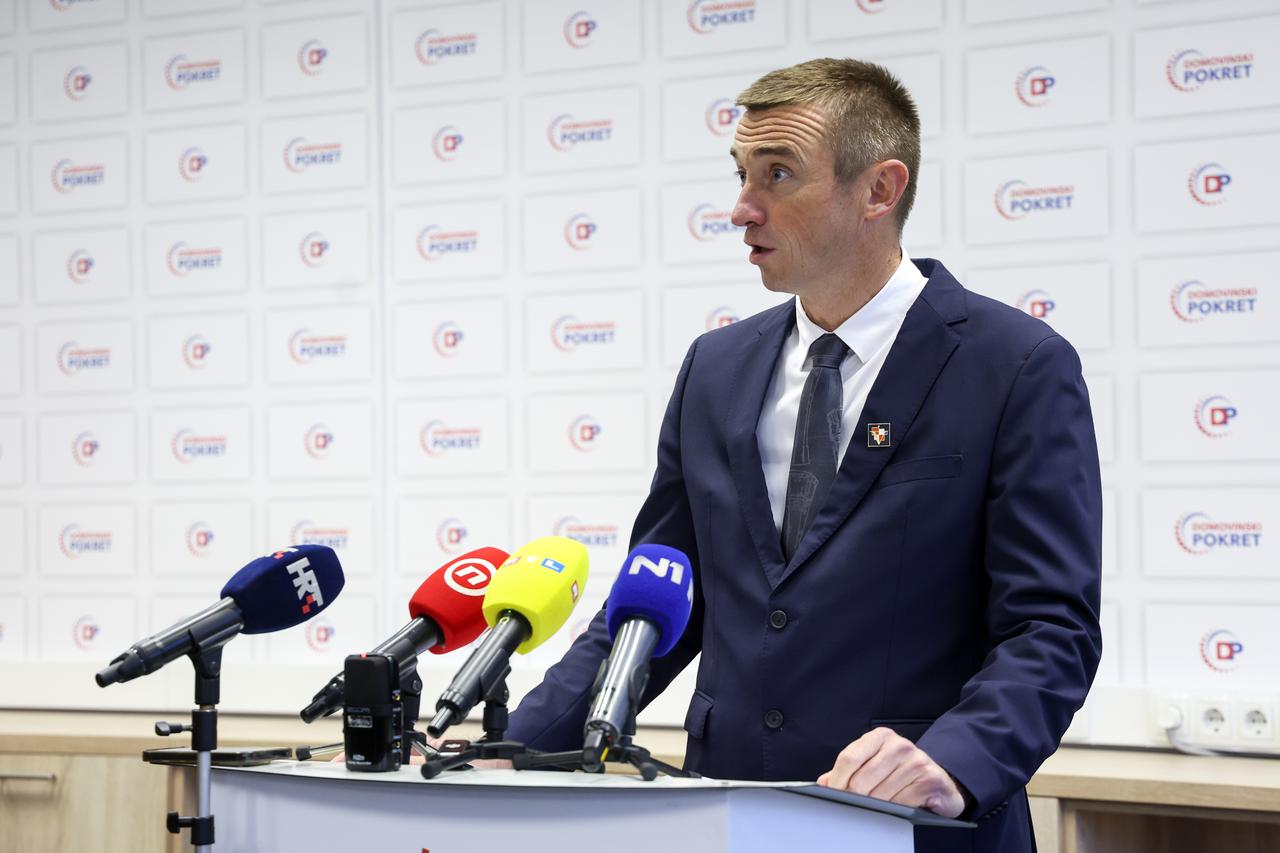 Zagreb: Konferencija za medije Domovinskog pokreta