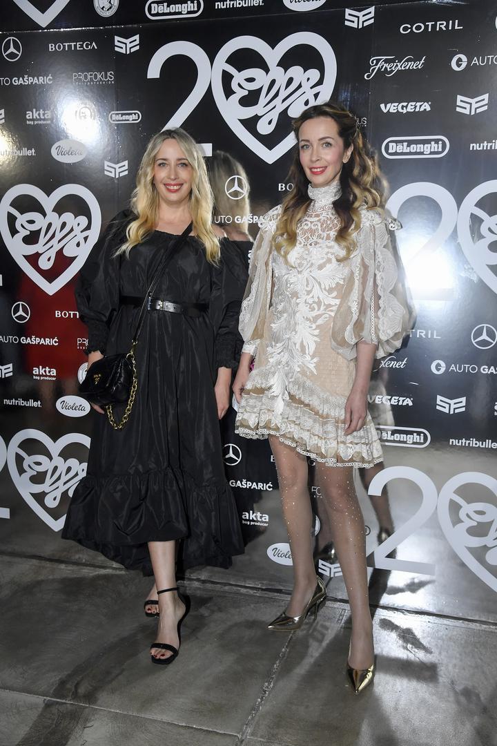 15.4.2024., Zagreb - ELFS Fashion Show. Sestre Martina Cicko Karapetric i Morana Tomasevic Photo: Josip Regovic/PIXSELL
