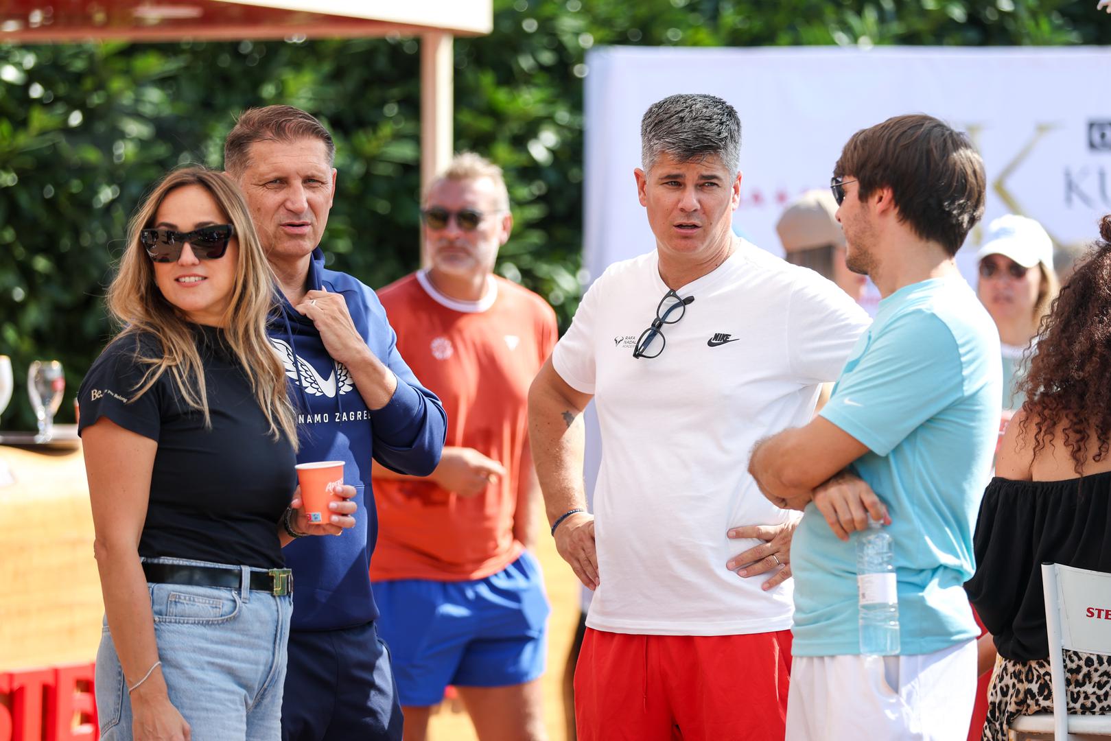 Na Maloj Šalati družio se i s bivšim nogometašem Silvijem Marićem.