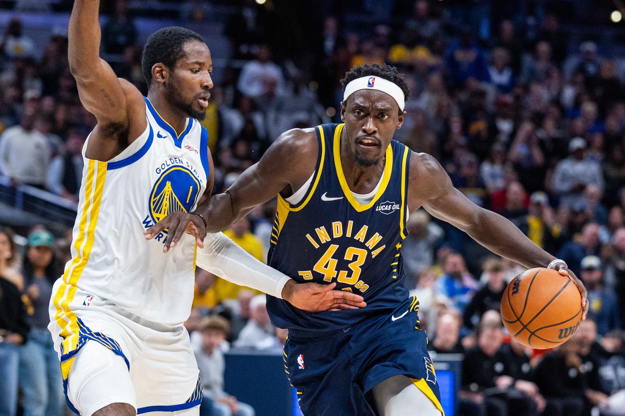 NBA: Golden State Warriors at Indiana Pacers