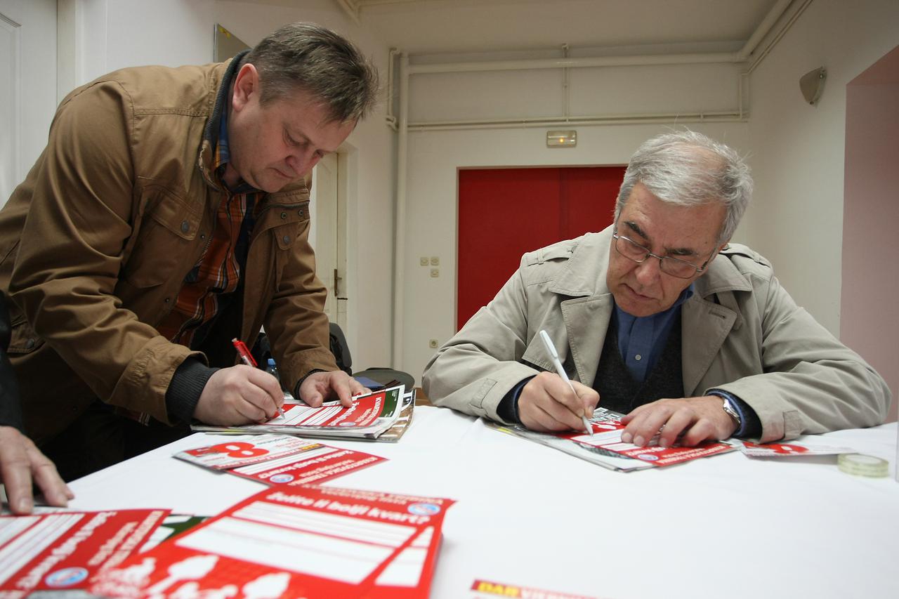 19.02.2014., Zagreb - Kvartovska tribina Vecernjeg lista za Gradsku cetvrt Novi Zagreb - zapad.  Photo: Grgur Zucko/PIXSELL
