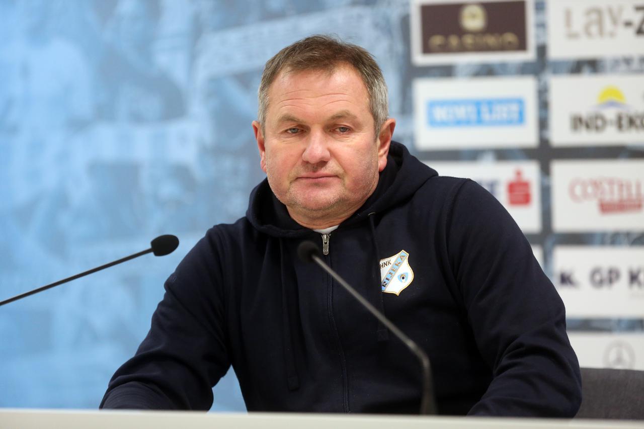 Rijeka: Treneri Matjaž Kek i Željko Kopi? održali konferenciju za medije nakon utakmice