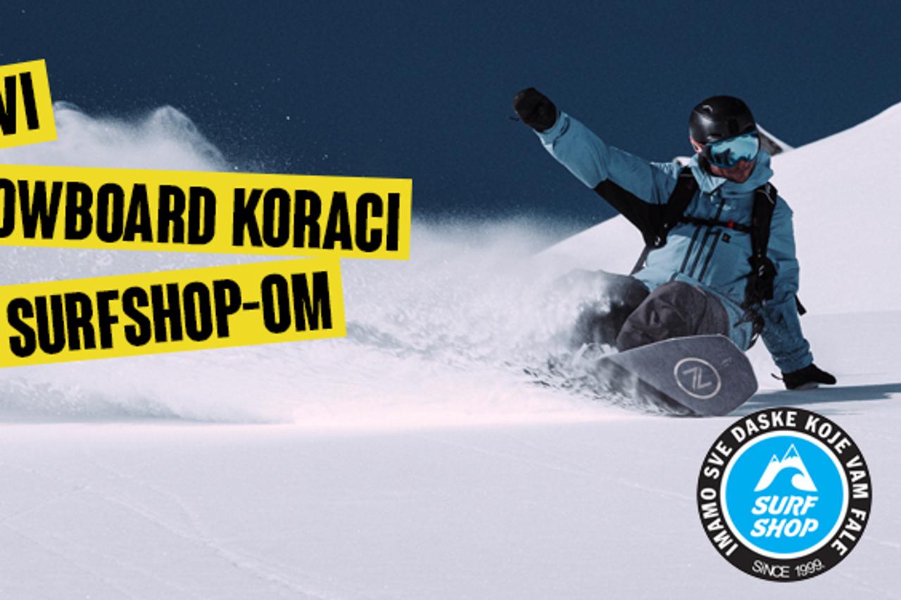 Ove zime postanite snowboarder