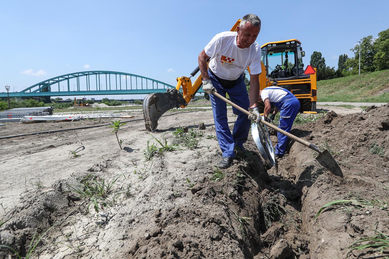 Radovi na projektu Zagreb na Savi