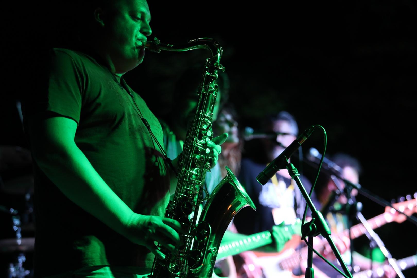 02.07.2021.,Trilj- Nakon uvodnih dogadjanja i zanimljivosti nastupom poznatih glazbenika zapoceo ovogodisnji Thrill Blues Festival.Photo:Ivo Cagalj/PIXSELL