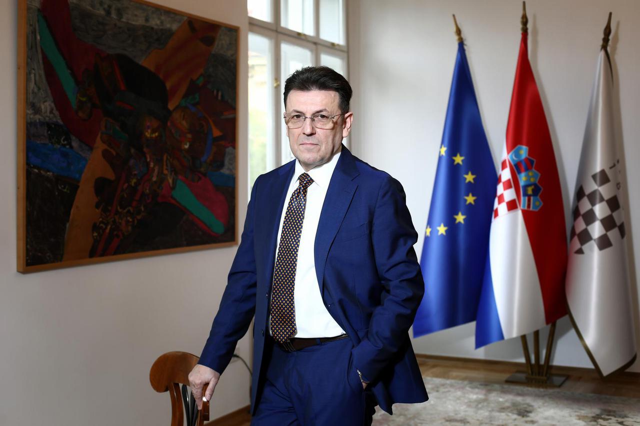 Zagreb: Luka Burilović, predsjednik Hrvatske gospodarske komore