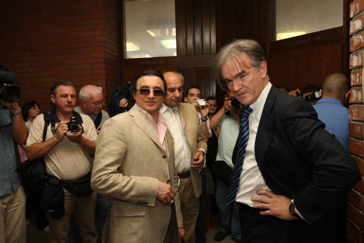 \'Beograd / 24.06.2008 Palata pravde, sudjenje, svedocenje Sretena Jocica Joce Amsterdama FOTO / Sasa Maricic ALO!\'