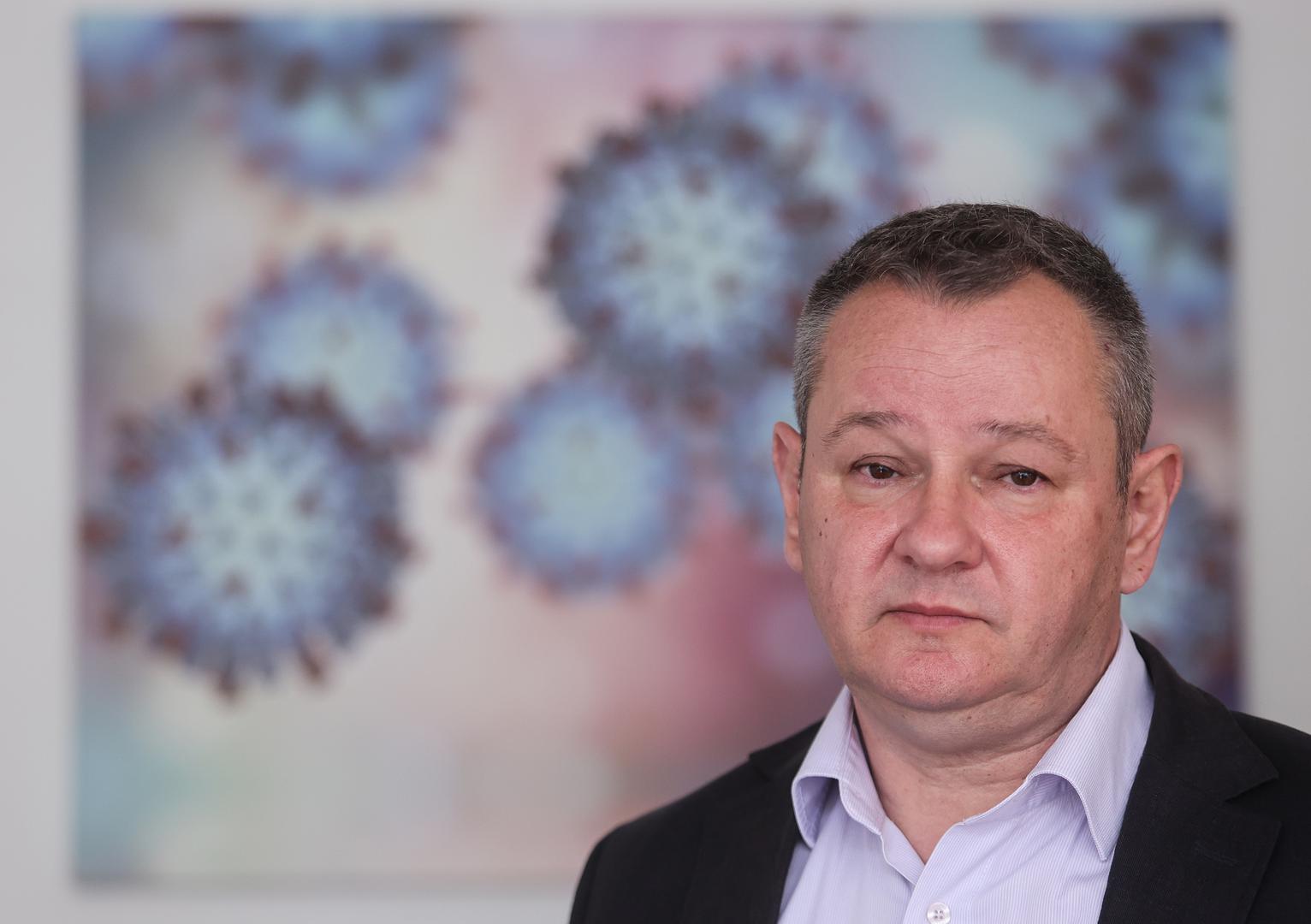 20.05.2021., Zagreb - Vedran Cardzic ravnatelj Imunoloskog zavoda. Photo: Marko Prpic/PIXSELL