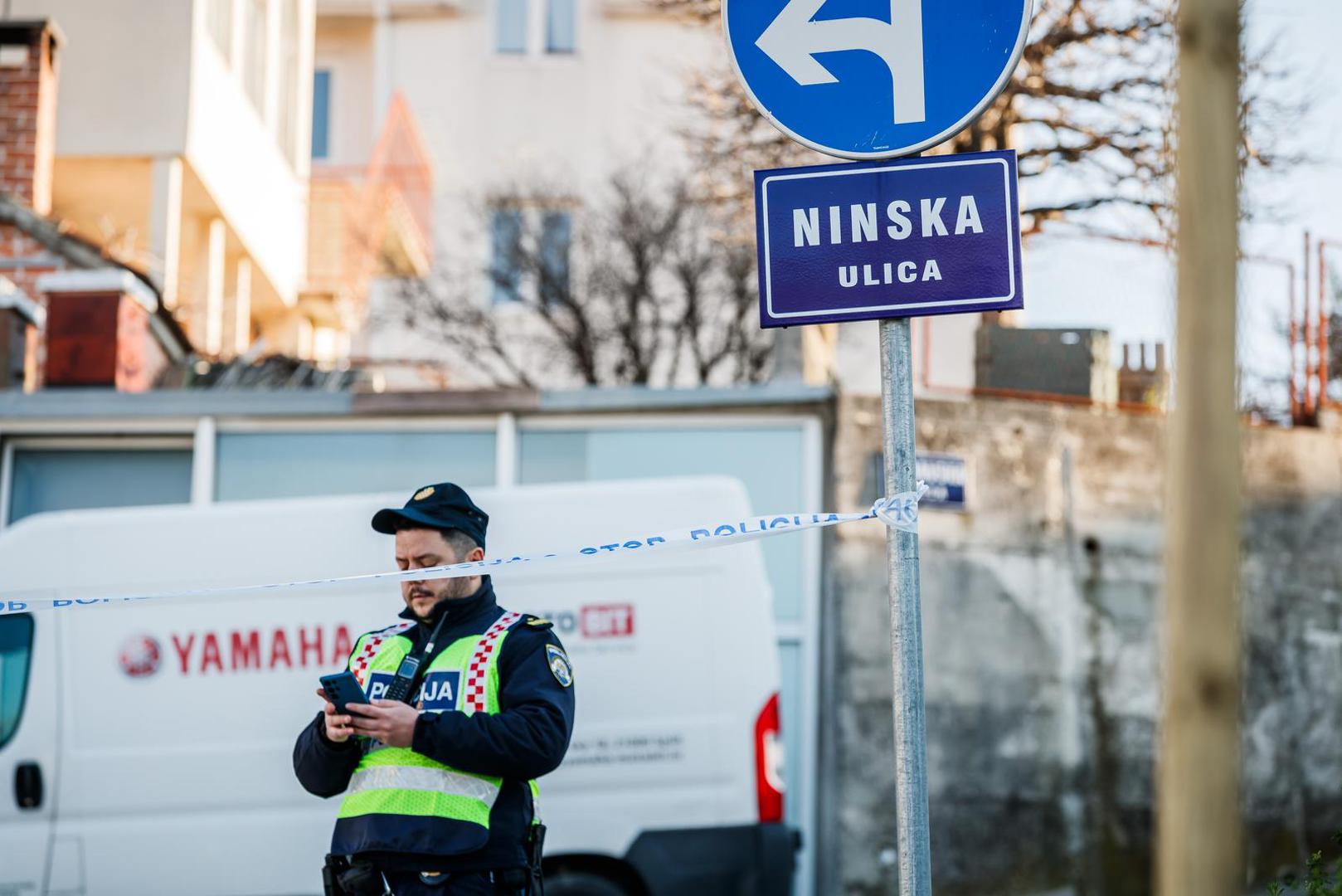 17.02.2025., Split - Na krizanju Vukovarske i Ninske ulice, kombi vozilo je naletilo na petero djece koja su prevezena u bolnicu. Photo: Zvonimir Barisin/PIXSELL