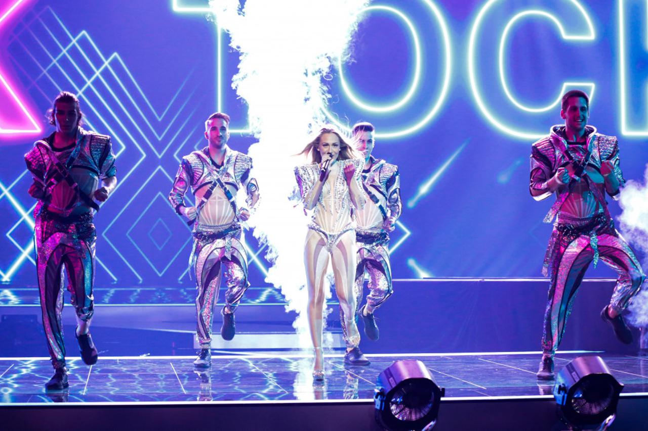 Prva Eurosong proba Albine Grčić
