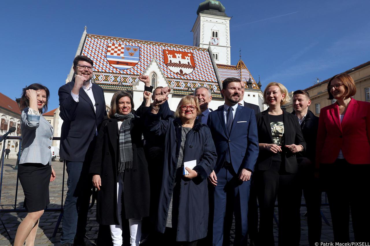 Zagreb: Lijeva oporba još jednom poziva prosvjed "Dosta je! Idemo na izbore!"