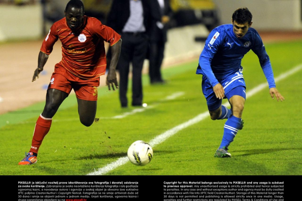 '10.11.2012., Park mladezi, Split - MAXtv 1. HNL, 15. kolo, RNK Split - GNK Dinamo. Henri Belle i Sime Vrsaljko.  Photo: Tino Juric/PIXSELL'