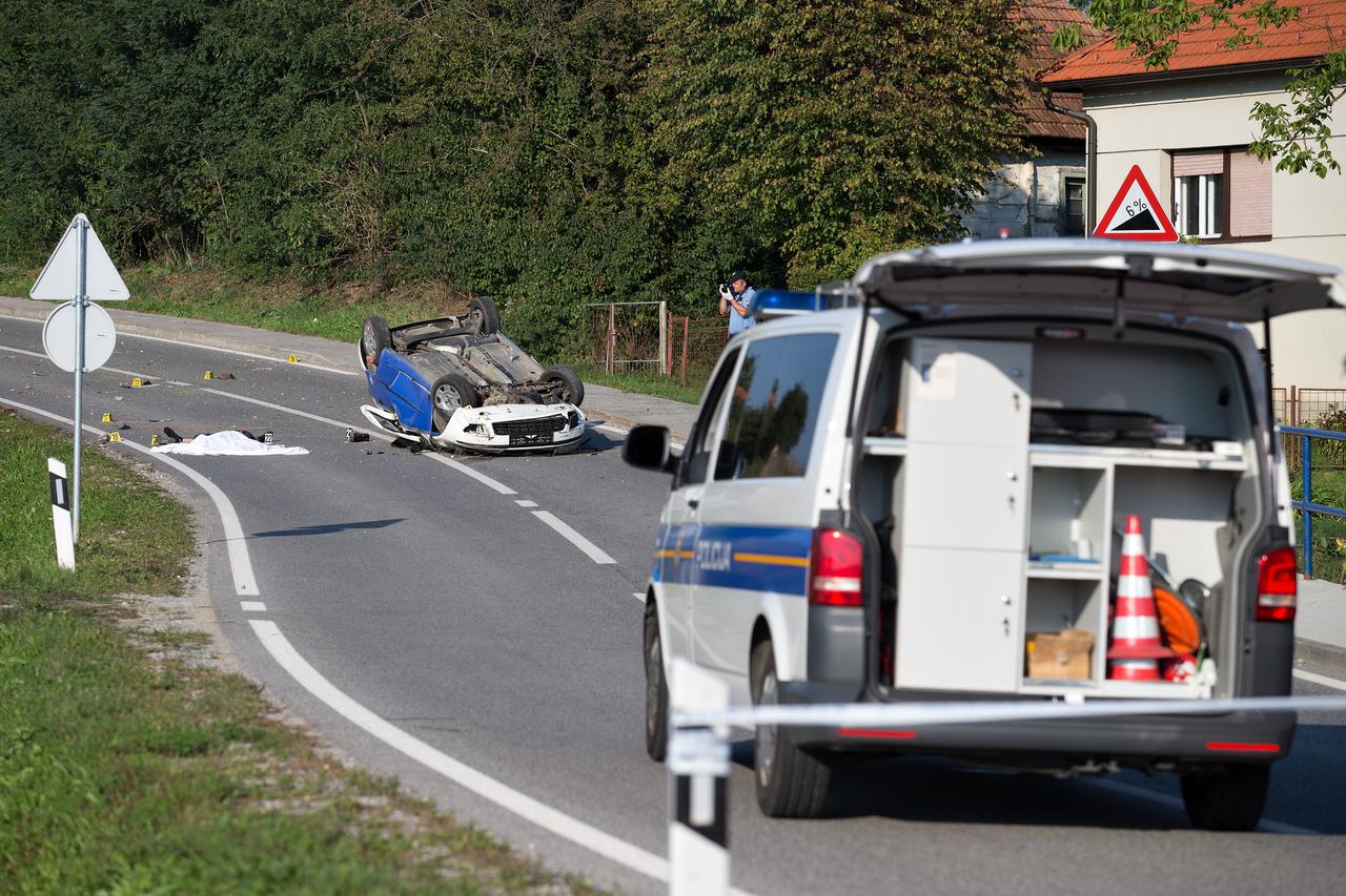 Dvije osobe poginule u nesreći kod Krapine