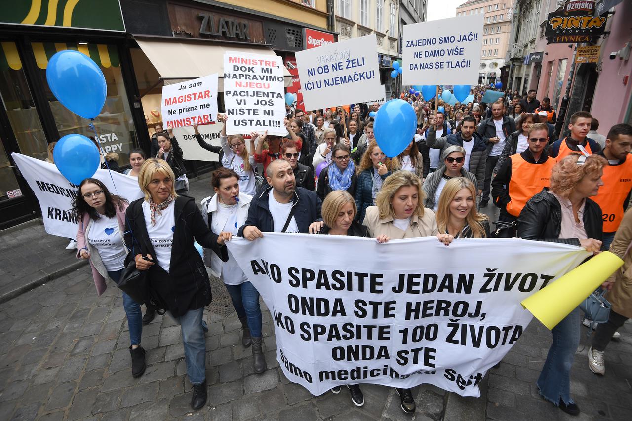 Prosvjed medicinskih sestara