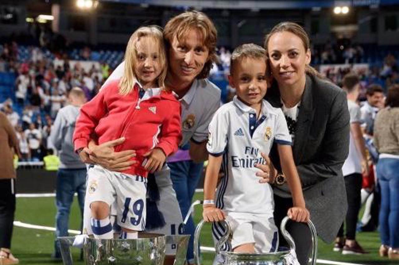 Luka Modrić i supruga Vanja