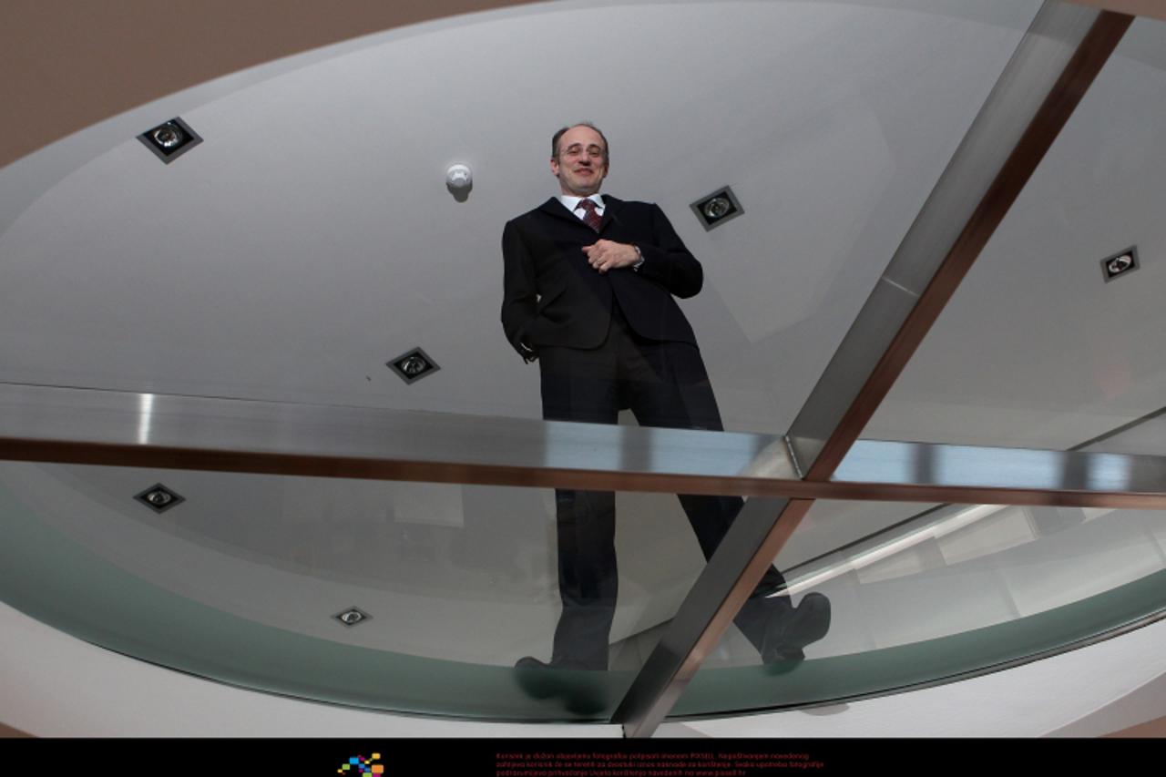 '05.03..2012., Zagreb - Marko Vojkovic, vlasnik tvrtke Emporion i Emporion usluge koji sudajuju sa ZAMP-om. Photo: Boris Scitar/VLM/PIXSELL'