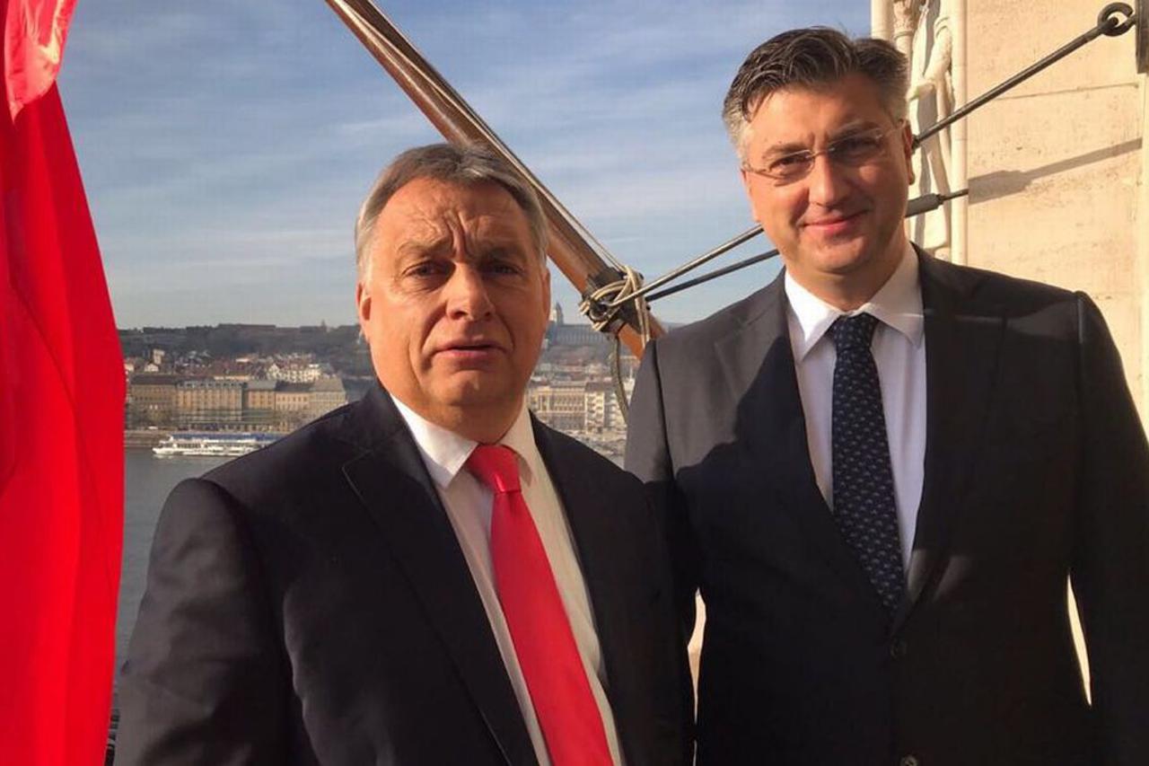 Viktor Orban i Andrej Plenković