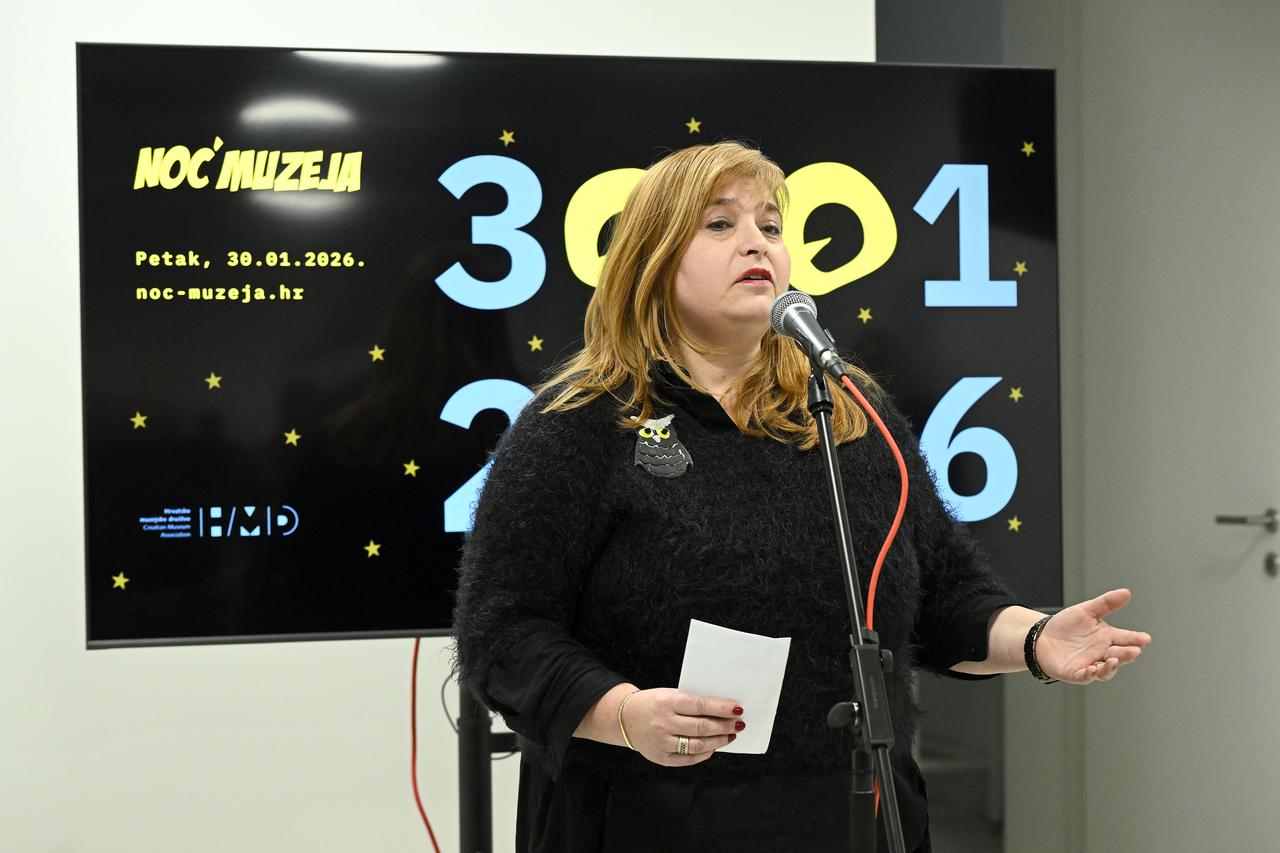 Zagreb: Hrvatsko muzejsko društvo održalo  je konferenciju za medije povodom 21. Noći muzeja