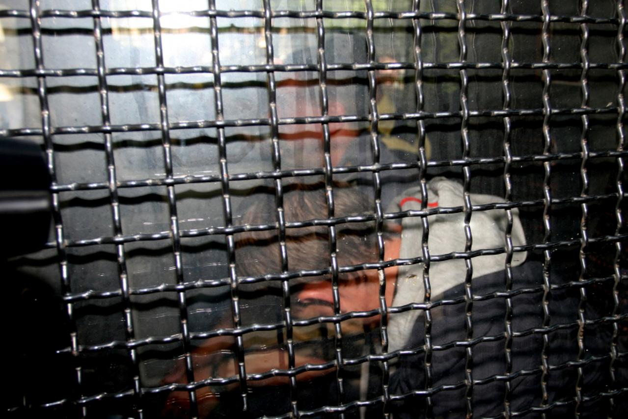 '09.06.2010, Zagreb; - Akcija pod nazivom Offside u tijeku. Privodjenje osumnjicenih u zgradu Uskoka u Gajevoj ulici u akciji Offside. Miljenko Mumlek. Photo: Goran Jakus/PIXSELL'