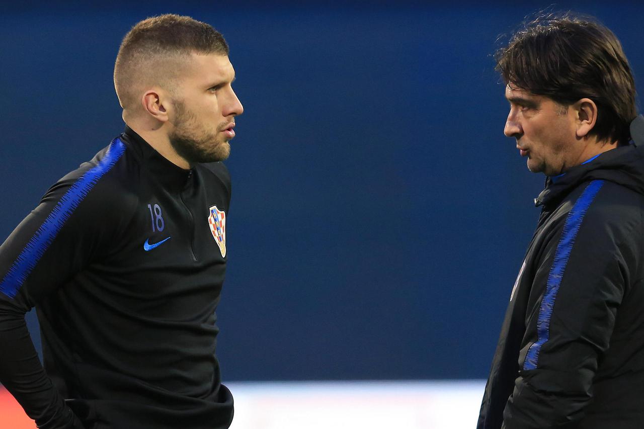 Zagreb: Hrvatska reprezentacija odradila trening