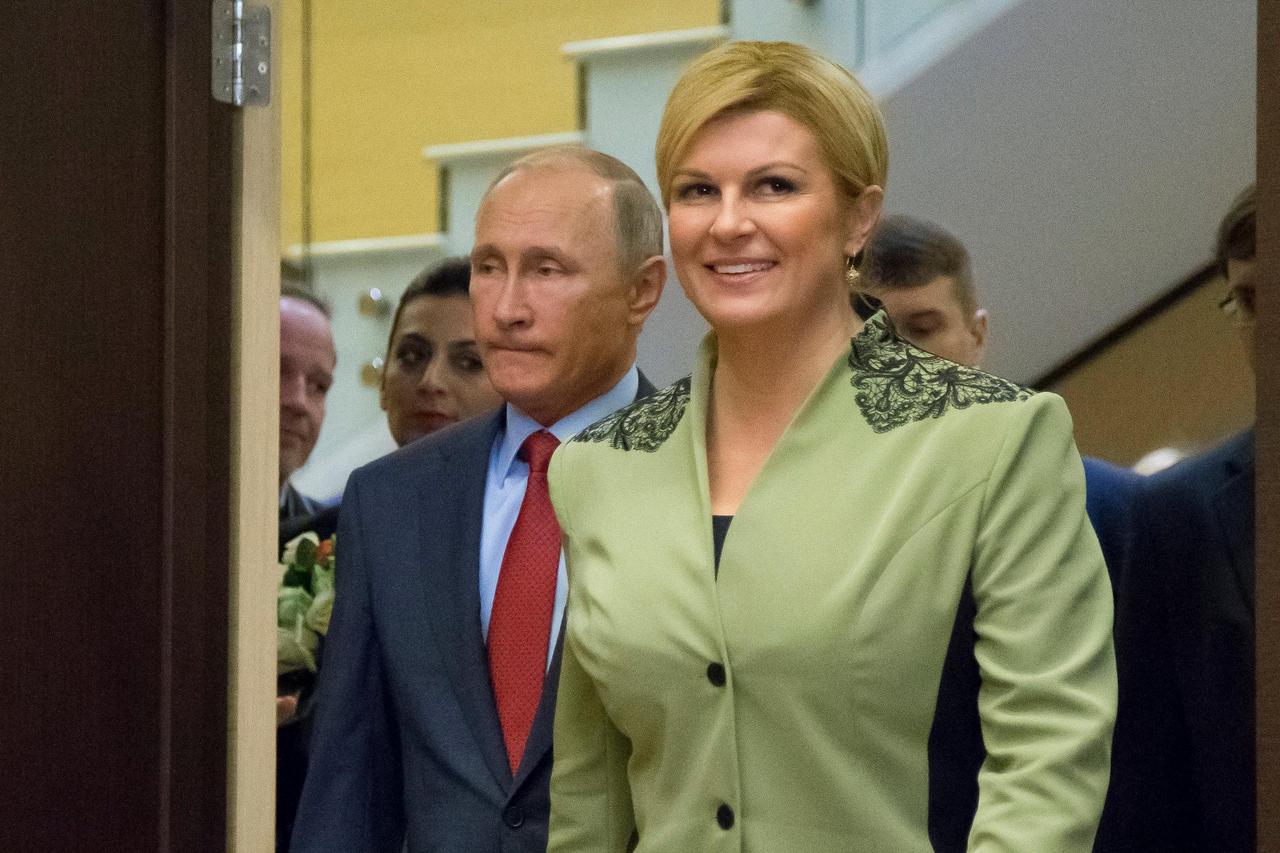 Vladimir Putin i Kolinda Grabar-Kitarović