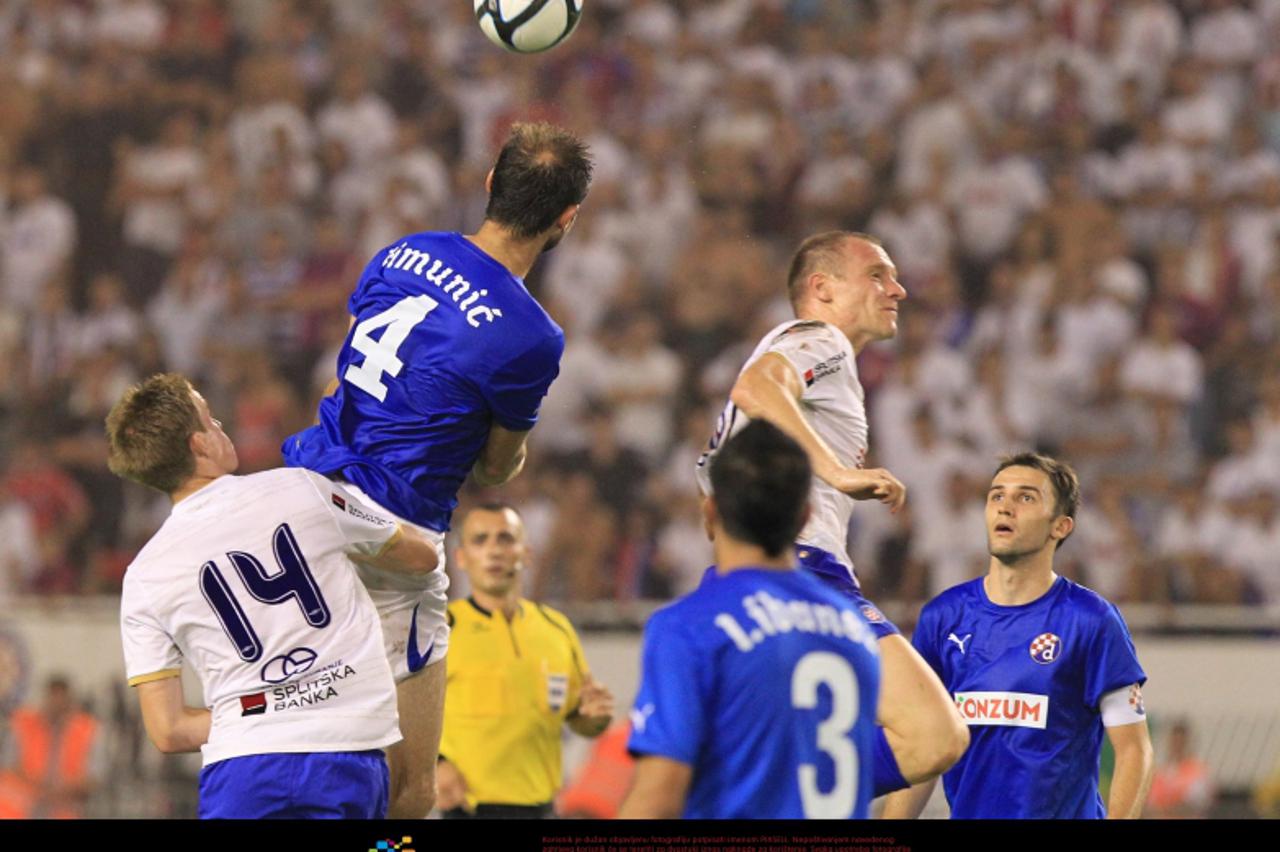 \'10.09.2011., Split - Nogometna utakmica 7. kola 1. HNL, NK Hajduk - GNK Dinamo.  Photo: Dalibor Urukalovic/PIXSELL\'