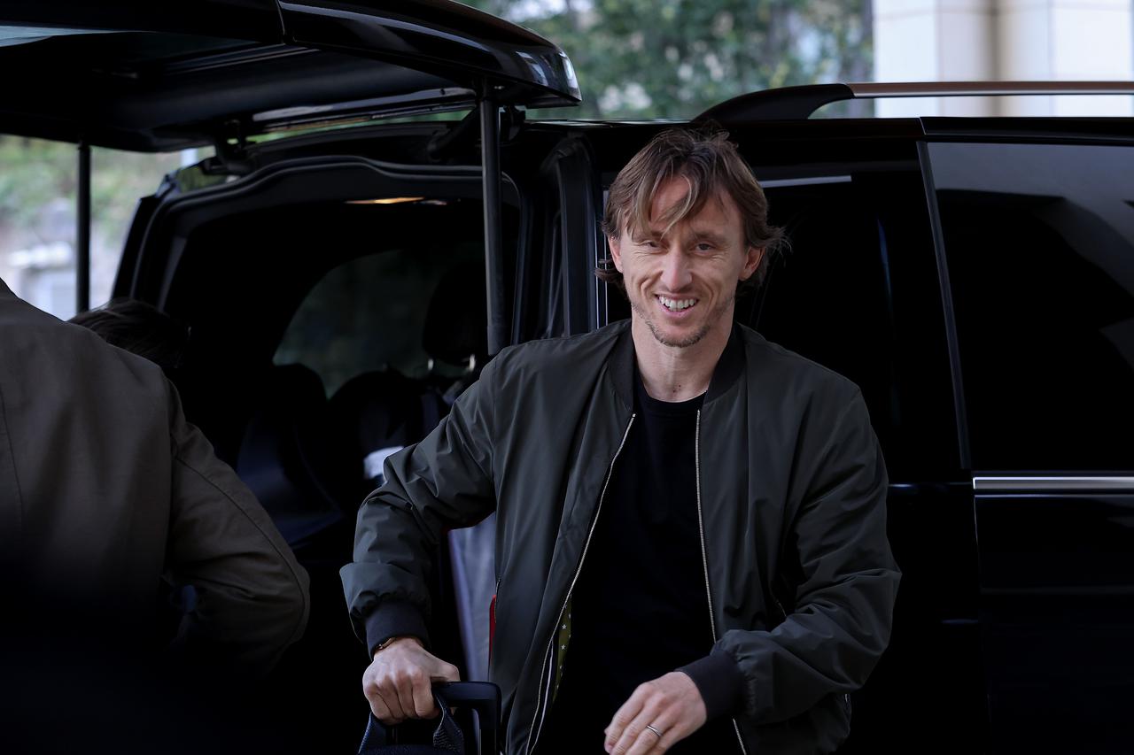 Podstrana: Okupljanje hrvatske nogometne reprezentacije uoči utakmica protiv Francuske