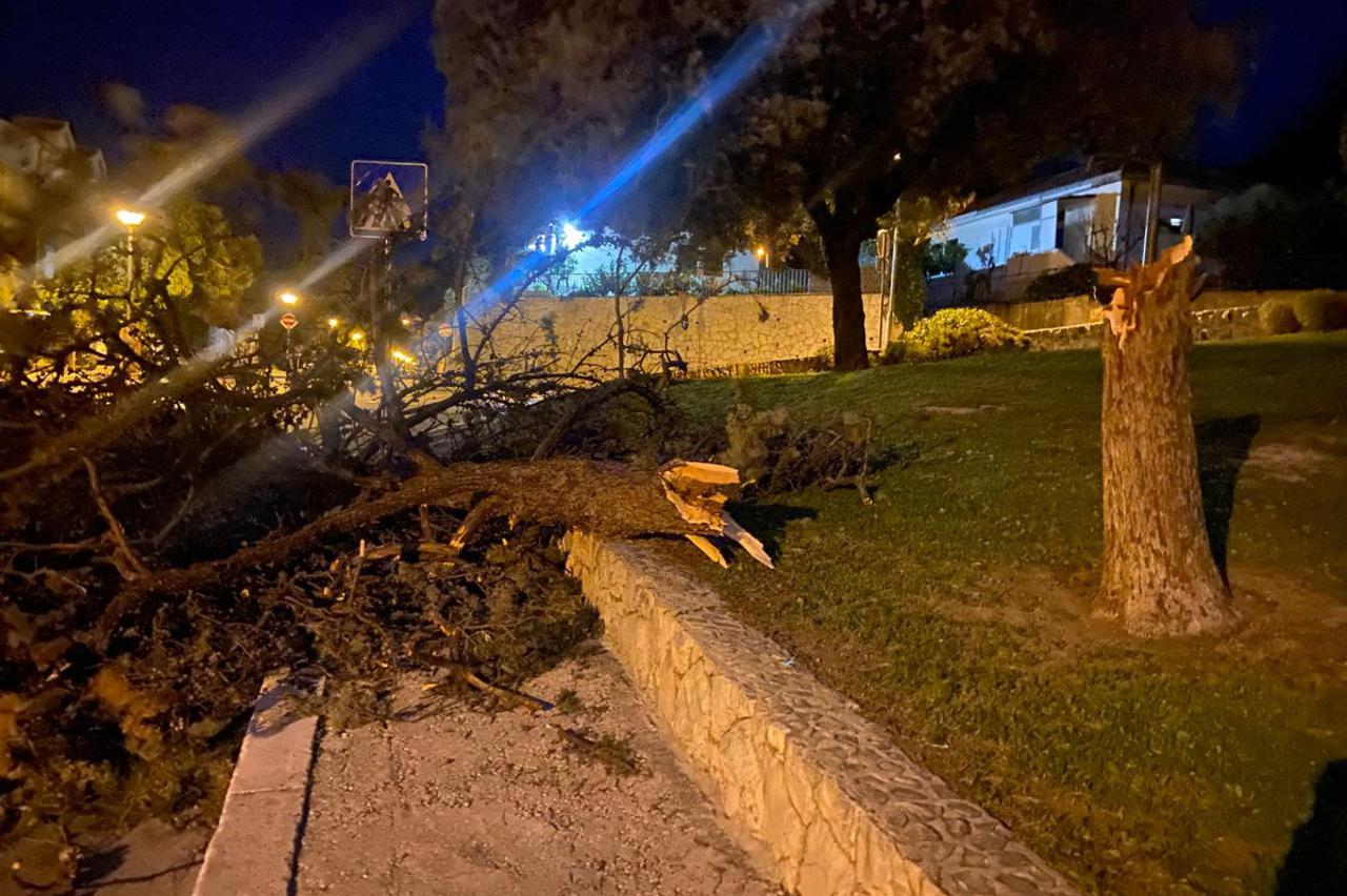 Bura u Splitu