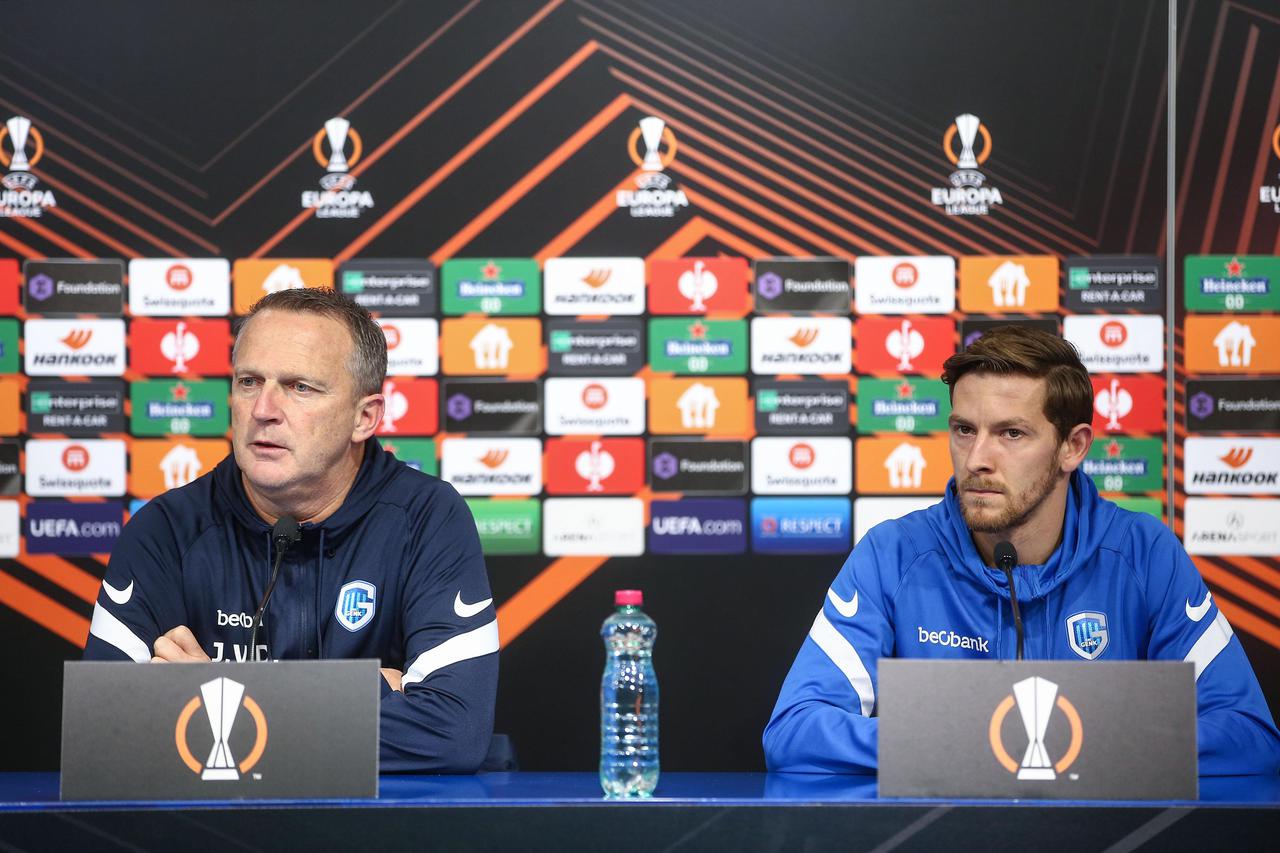 Zagreb: Genk održao konferenciju za medije uoči utakmice Europa lige protiv Dinama