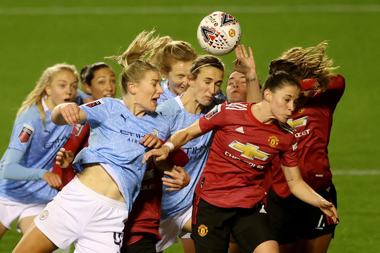FA WSL Cup - Third Round - Manchester United v Manchester City