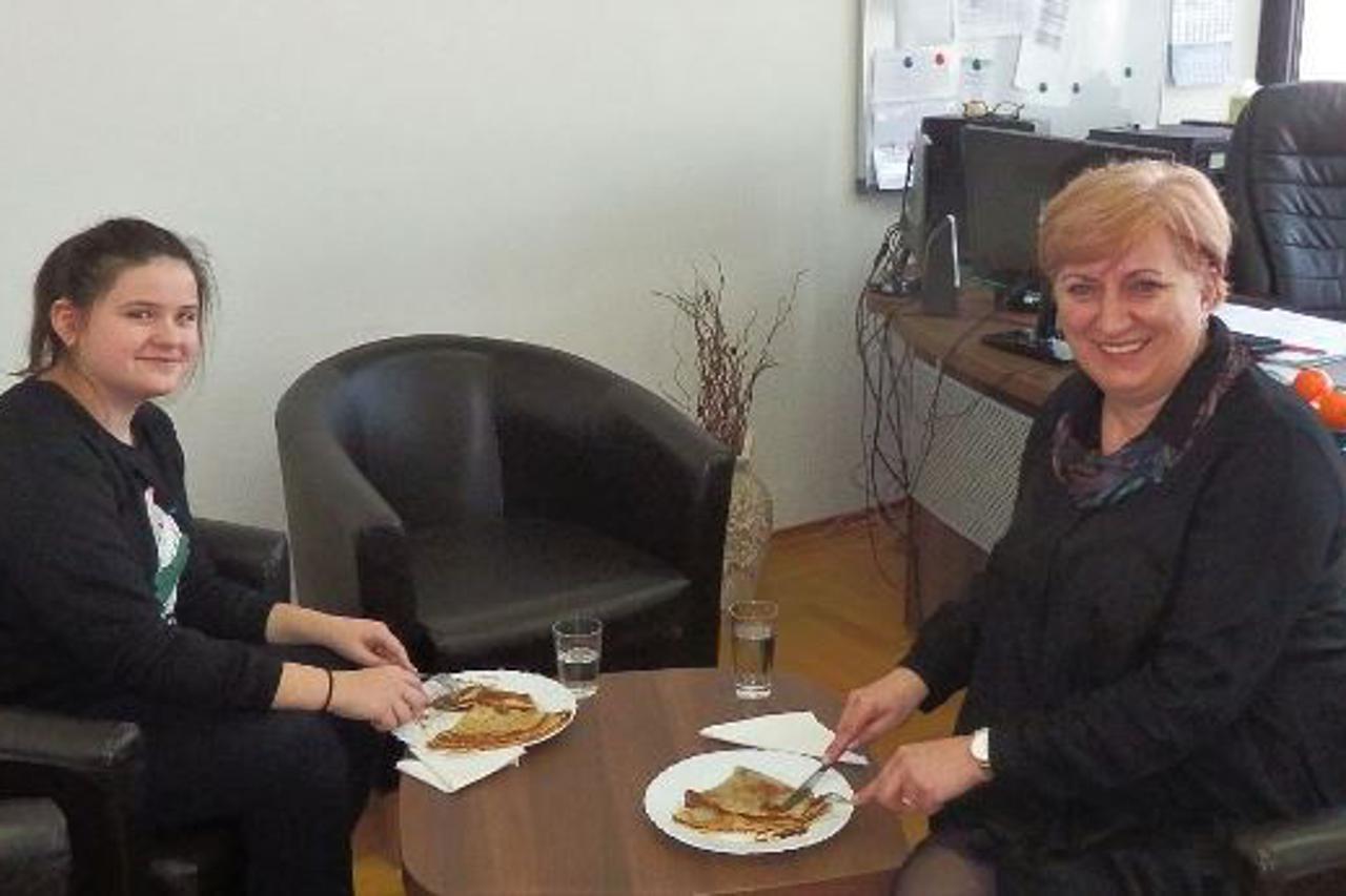 Palačinke s ravnateljicom