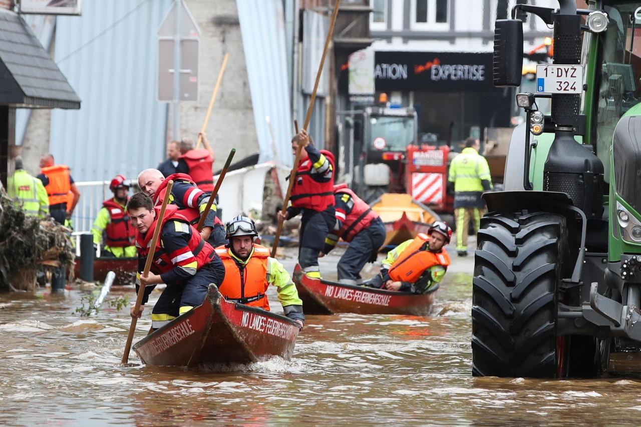 Poplava u Pepinsteru, Belgija