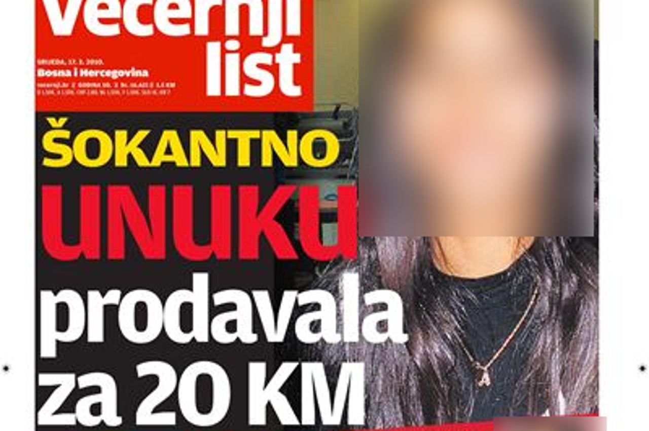 baka prodavala unuku