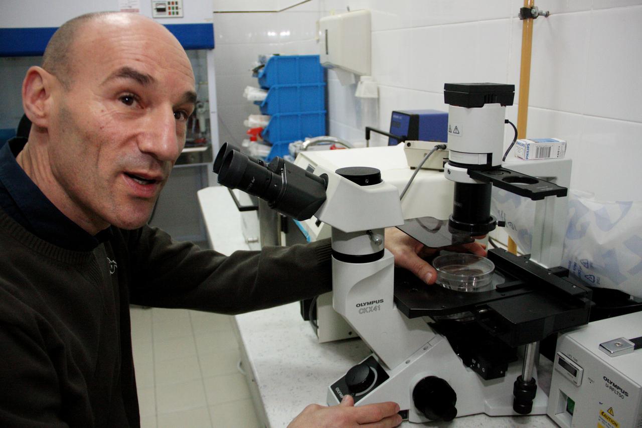 13.12.2012., Split - Medicinski fakultet, rad laboratorija za tumore. Dr. Janos Terzic.   Photo: Ivana Ivanovic/PIXSELL