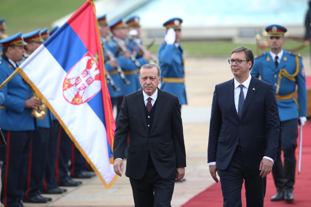 Reçep Tayyip Erdoğan i Aleksandar Vučić