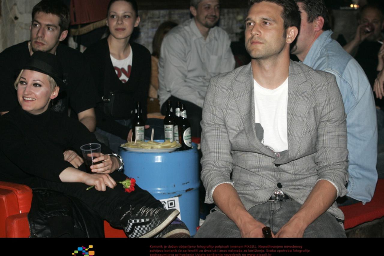 '30.04.2011., Zagreb - Promocija novog spota \'U meni jesen je\' , grupe Teska industrija u tvornici Katran. Luka Nizetic.  Photo: Martina Popovcic/PIXSELL'