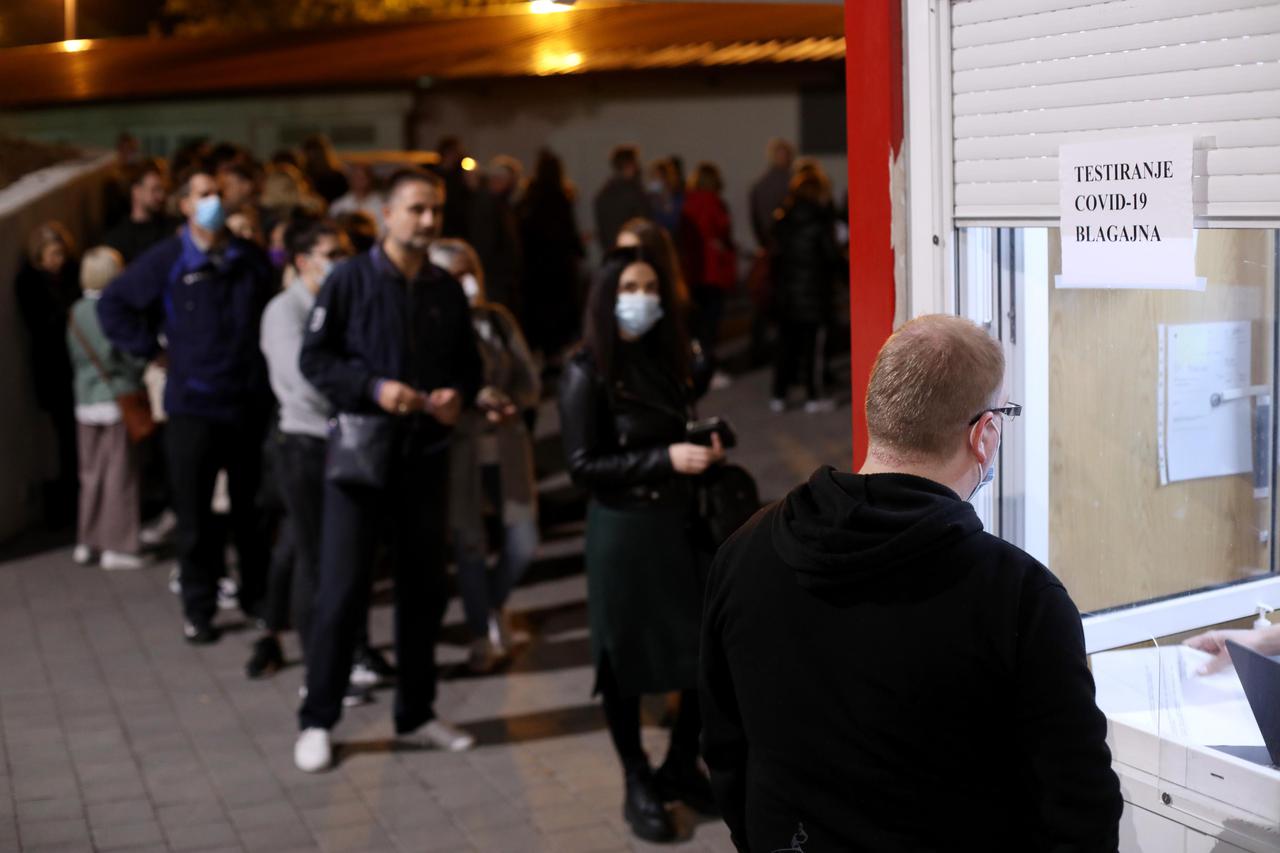 Velike gužve za testiranje u Splitu