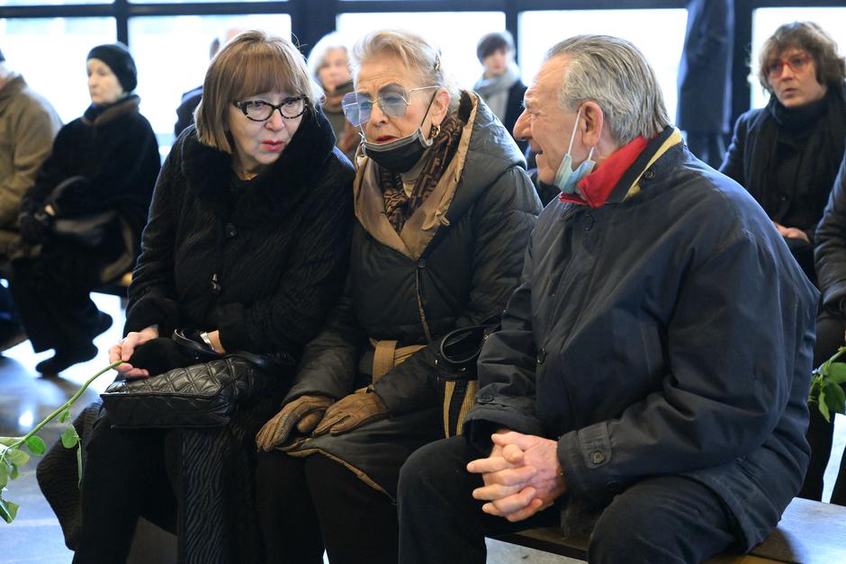 Sprovod Silvije Luks Kalogjera na Zagrebačkom krematoriju