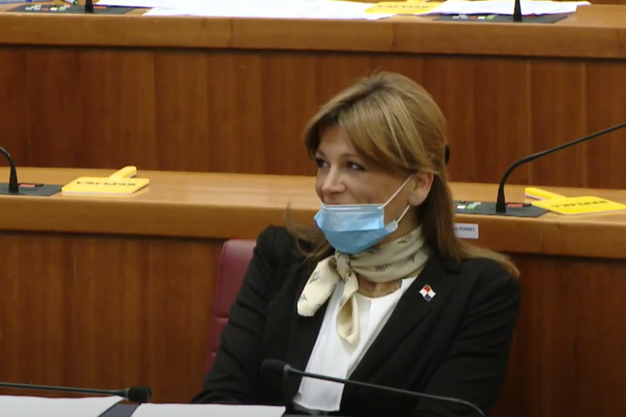 Karolina Vidović Krišto u Saboru