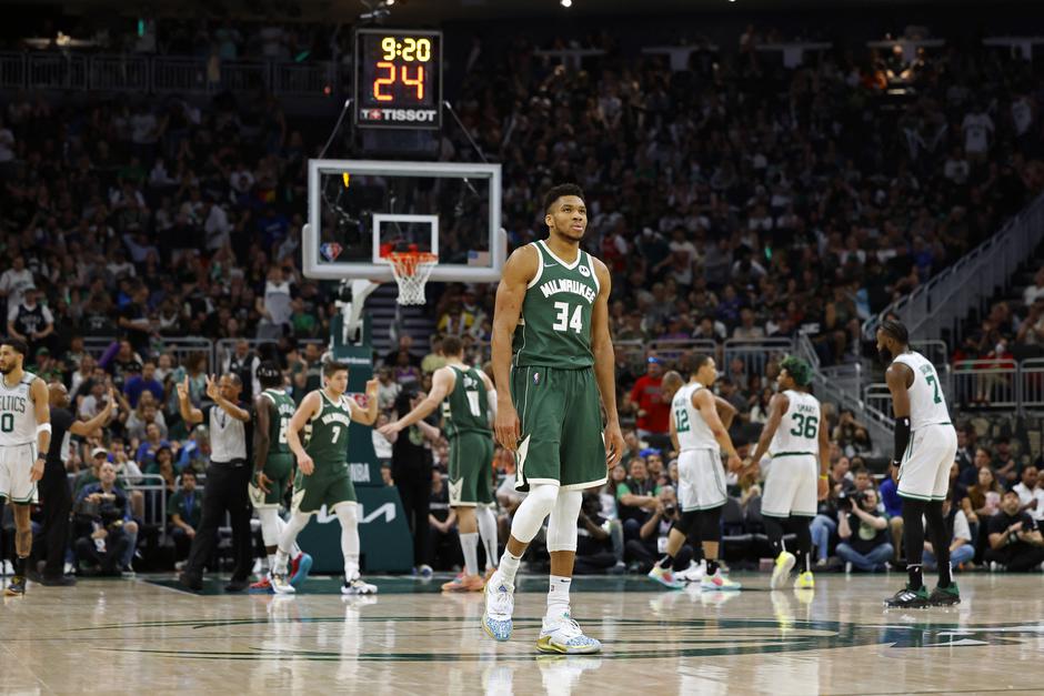 NBA: Playoffs-Boston Celtics at Milwaukee Bucks