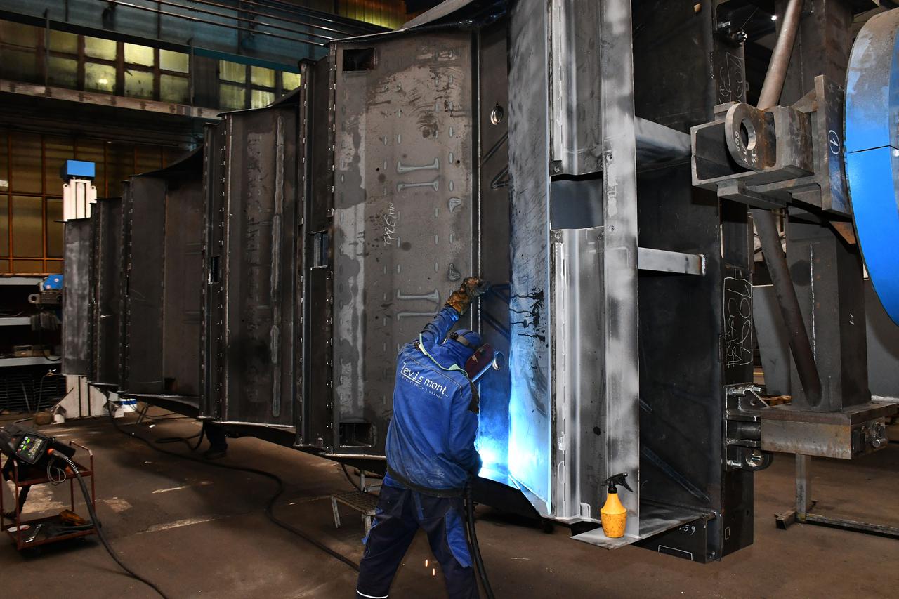 Slavonski Brod: Proizvodnja teretnih vagona u tvornici Đuro Đaković