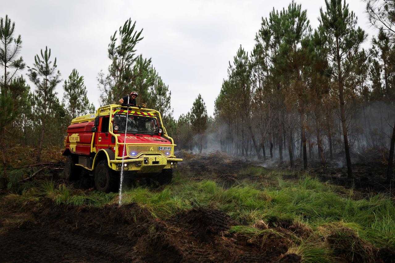 Wildfires in France