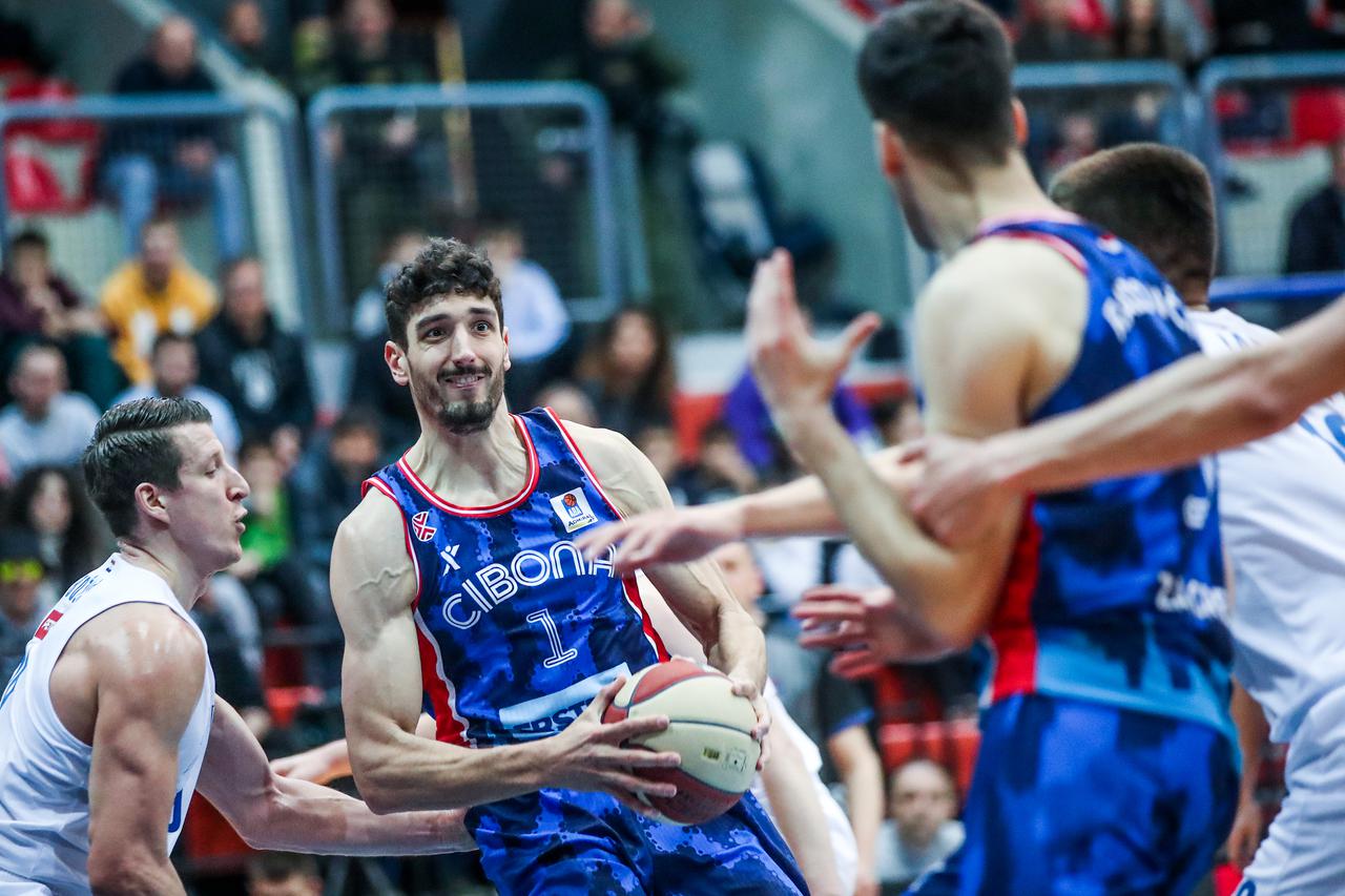 Zagreb: Cibona i Zadar susreli se u 25. kolu ABA lige