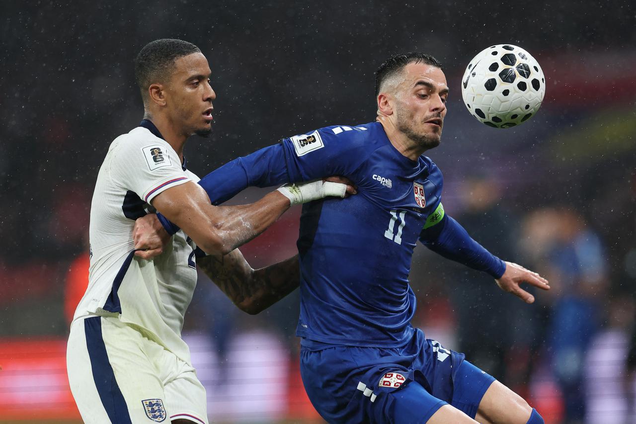 World Cup - UEFA Qualifiers - Group K - England v Serbia