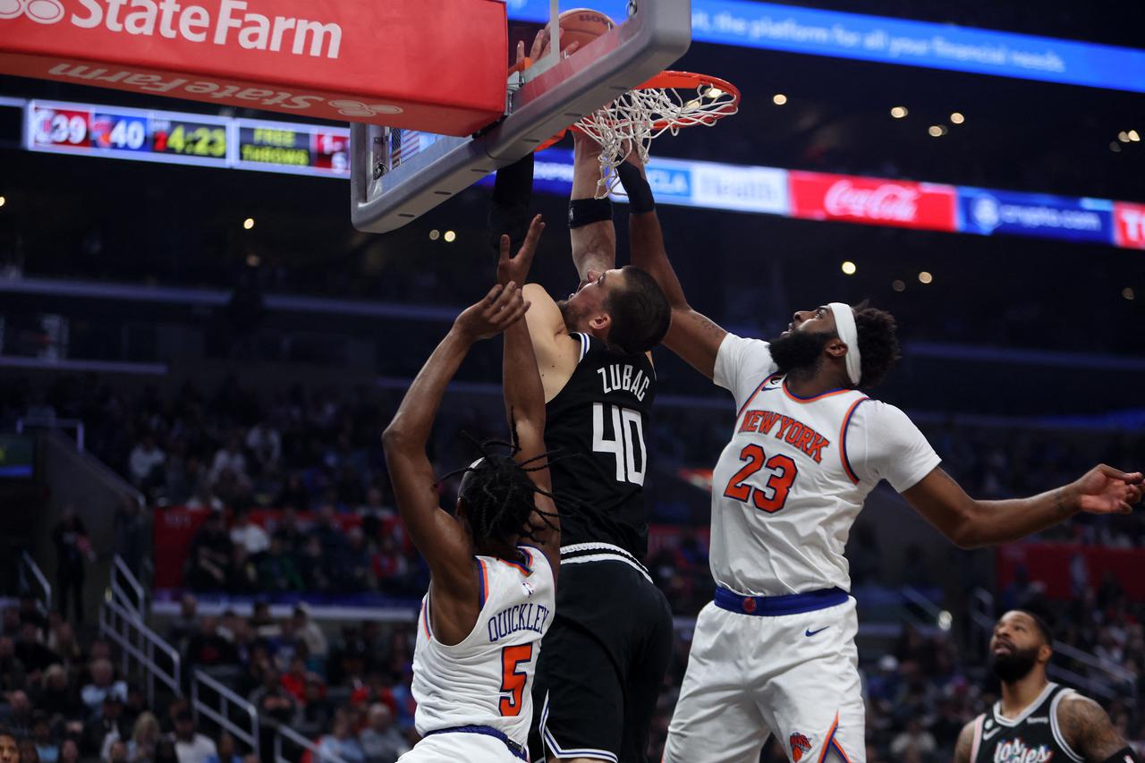 NBA: New York Knicks at Los Angeles Clippers