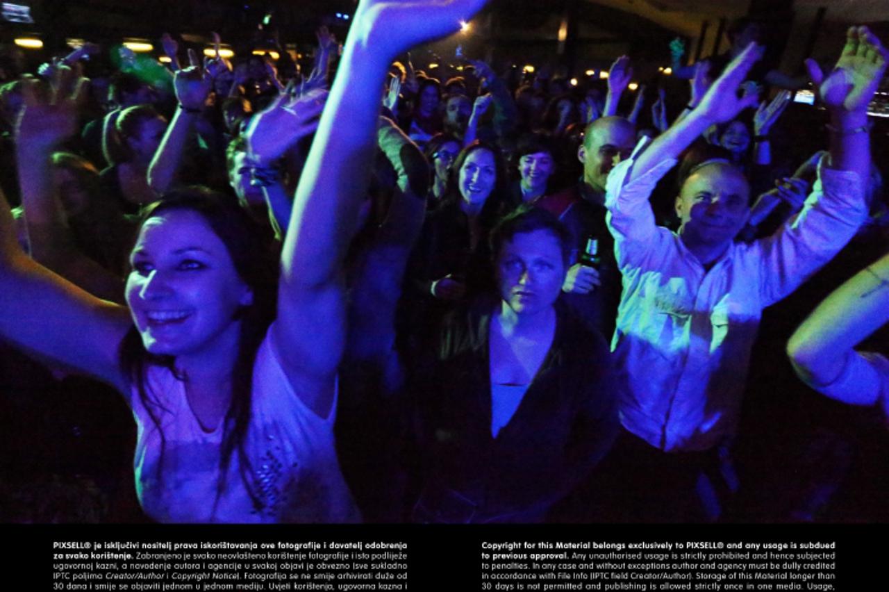 '17.04.2012., Zagreb - Izraelsko - njujorska grupa Balkan Beat Box nastupila je u klubu Aquarius.  Photo: Tomislav Miletic/PIXSELL'